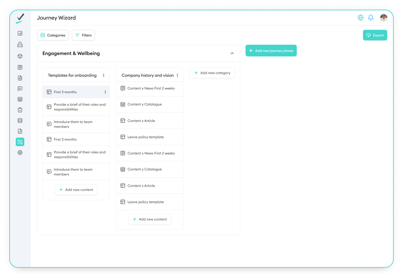 Create your workforce template